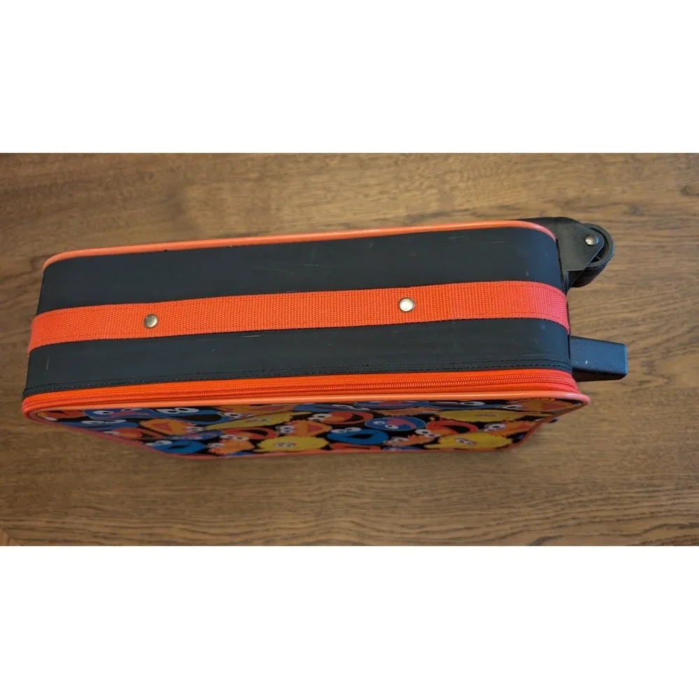 Sesame Street Suitcase, Overnight Bag, Carry On, Elmo, Cookie Monster, Big Bird